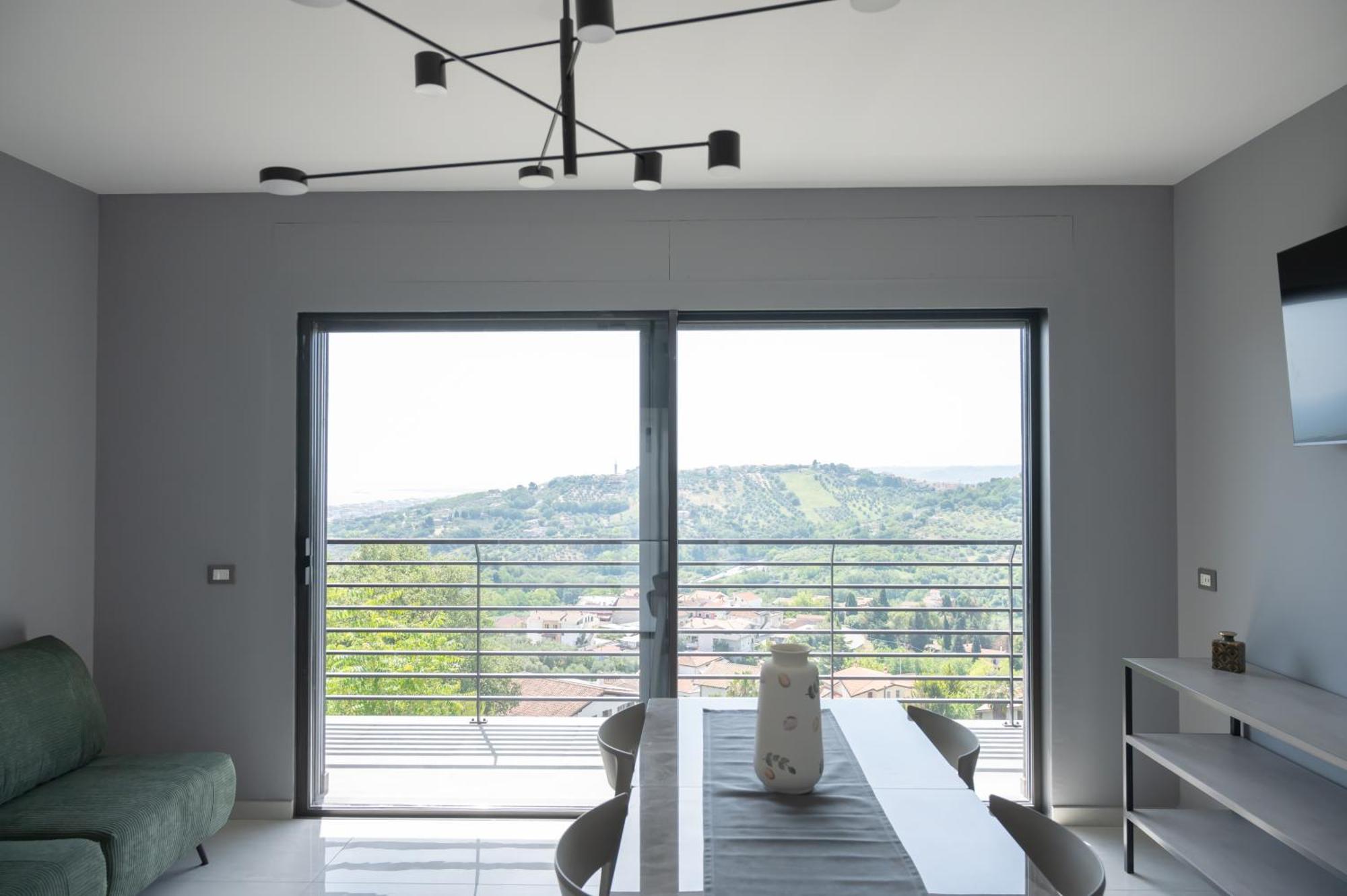 Casa Vista Mare E Colline A Montesilvano Colle Luaran gambar